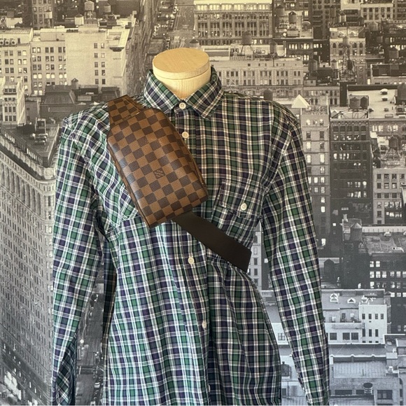 🎯SOLD🎯 Louis Vuitton's Geronimos Damier Cross Body Bag Authentic - Picture 2 of 16